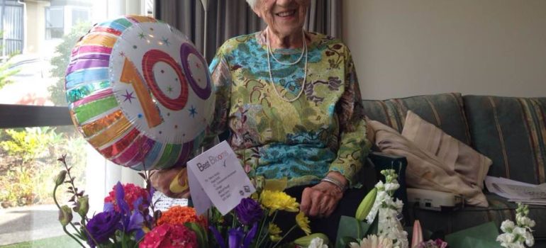 Happy 100th Birthday Mary!