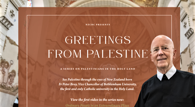 Br Peter Bray FSC to give public talks about Palestine